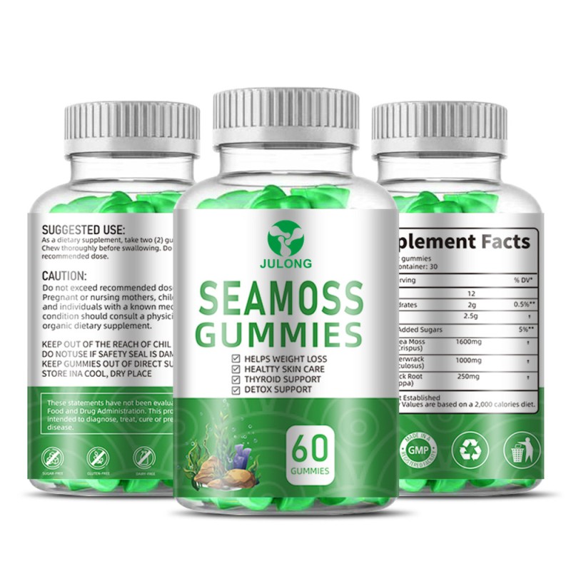 Sea Moss Gummies Factory - OEM Raw Organic Supplement