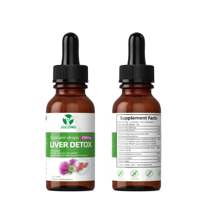 Milk Thistle Drops Factory - 200mg Silymarin Extract