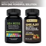 Sea Moss Capsules Factory - Hot Sale 7000mg with Ashwagandha