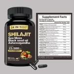 Shilajit Supplement Factory - Himalayan 9000MG Multi Herb Blend