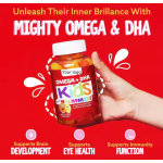 Multivitamin Gummies Supplier - Private Label Children Omega DHA Soft Candy