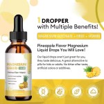 Magnesium Citrate Drops Manufacturer - OEM ODM Pineapple Flavor L-Threonate Liquid