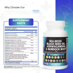 Sea Moss Capsules Manufacturer - Private Label Customized All-in-One Adult