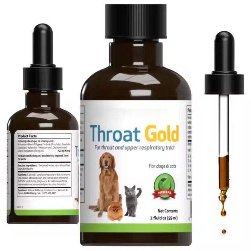 Herbal Pet Throat Drops Factory - Private Label OEM Kennel Cough Soother Dogs