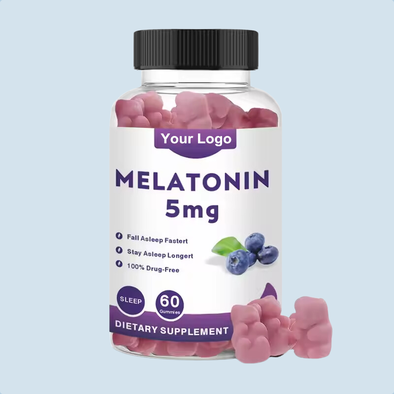 Melatonin Gummies Manufacturer - Private Label Raspberry Sugar Free Vegan