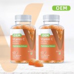 Vitamin C Gummies Factory - OEM Custom Orange Flavor Zinc Echinacea Immunity