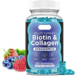 Biotin Collagen Gummies Factory - OEM ODM Hair Skin Nails Vitamin Supplement