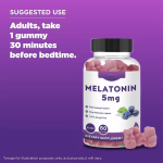 Melatonin Gummies Manufacturer - Private Label Raspberry Sugar Free Vegan
