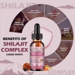 Himalayan Shilajit Drops Factory - OEM ODM 85 Trace Minerals Fulvic Acid