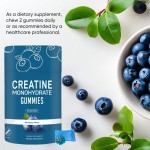 Creatine Monohydrate Gummies Factory - OEM Private Label Blueberry Pre-workout Gym