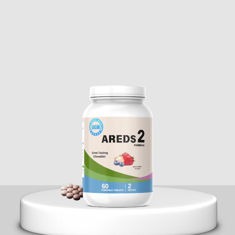 AREDS2 Formula Tablets Supplier - OEM ODM Chewable Mixed Berry Vitamin Mineral