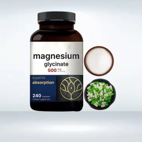 Magnesium Capsules Manufacturer - Private Label Complex Citrate Glycinate 500mg