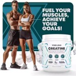Creatine Monohydrate Powder Manufacturer - OEM Private Label 500g Pure Unflavored