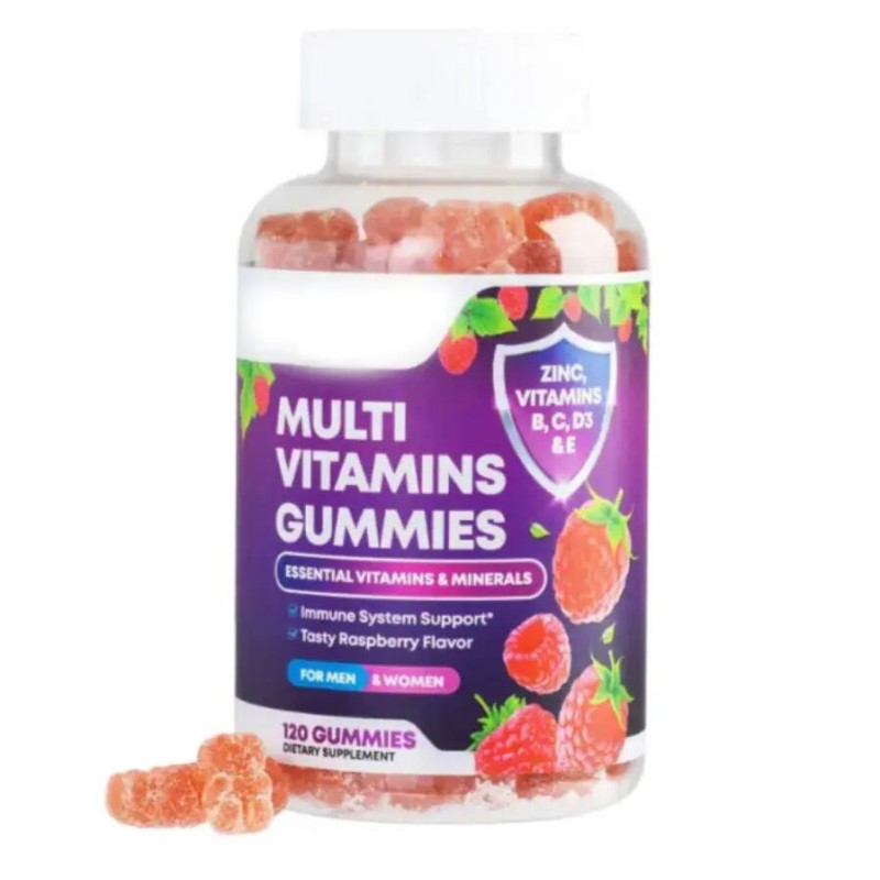Multivitamin Gummies Manufacturer - Private Label OEM Vitamins A C E B6 B12