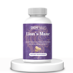 Lion's Mane Capsules Factory - Private Label 5 in 1 Mushroom Men Health Focus