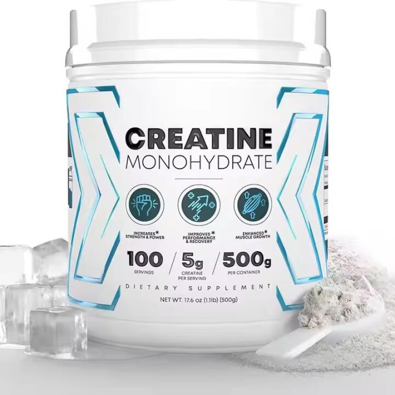 Creatine Monohydrate Powder Manufacturer - OEM Private Label 500g Pure Unflavored