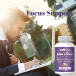 Lion's Mane Capsules Factory - Private Label 5 in 1 Mushroom Men Health Focus