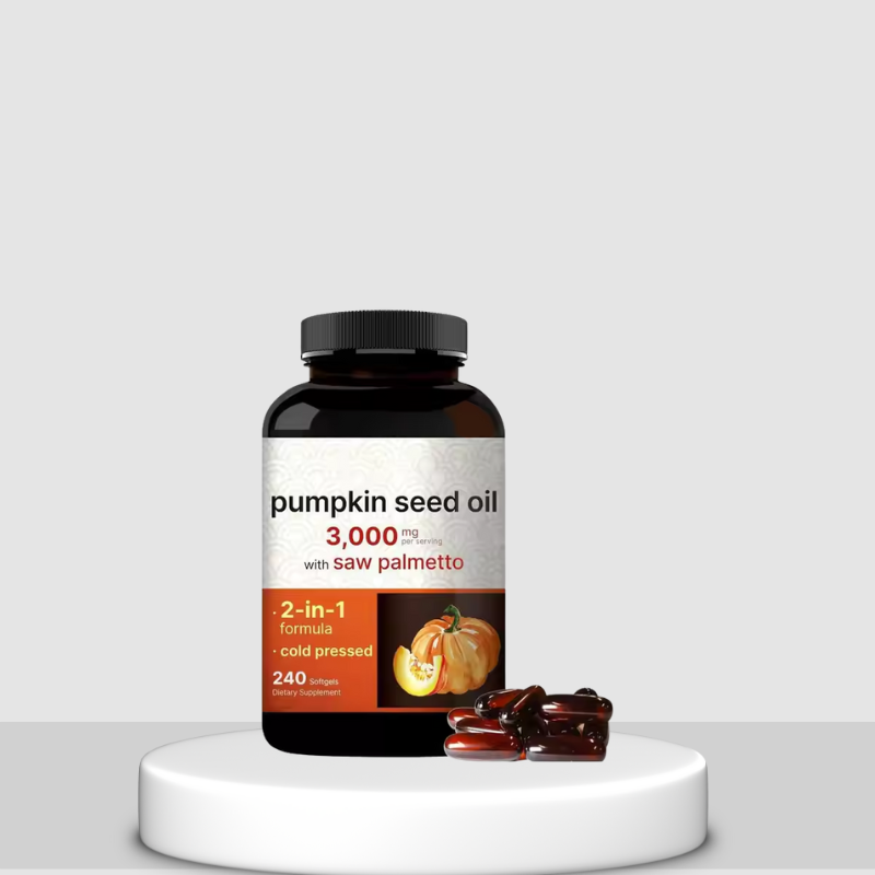 Pumpkin Seed Oil Softgel Factory - OEM Prostate Health Hot Sales Custom Packaging