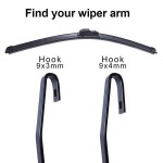 Windshield Wiper Supplier - Universal U-type 14-28 Inch