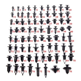 Auto Clips Manufacturer - Wide Range Plastic Fasteners