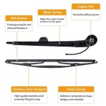 Rear Wiper Set Factory - Chevrolet Trailblazer GMC Envoy