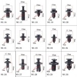 Car Fastener Supplier - Universal Moulding Clip Set