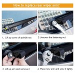 Rear Wiper Set Factory - Chevrolet Trailblazer GMC Envoy