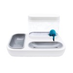 宠物喂食器厂家 - 二合一猫用水粮分配器
