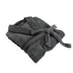 女士浴袍供应商 - 绒面长绒保暖长袍