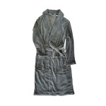 女士浴袍供应商 - 绒面长绒保暖长袍