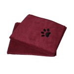 Pet Dog Towel Manufacturer - Quick Drying Cute Embroidered Paw