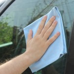 玻璃清洗毛巾厂家 - 超细纤维汽车车窗用