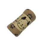 宠物毯子厂家 - 摇粒绒针织图案加厚