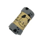 宠物毯子厂家 - 摇粒绒针织图案加厚