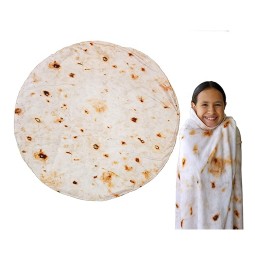 毯子厂家 - 真空包装墨西哥卷双面