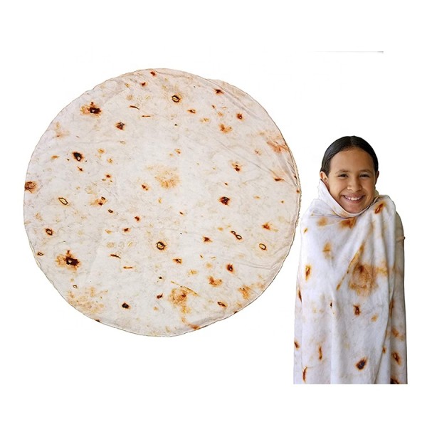 毯子厂家 - 真空包装墨西哥卷双面