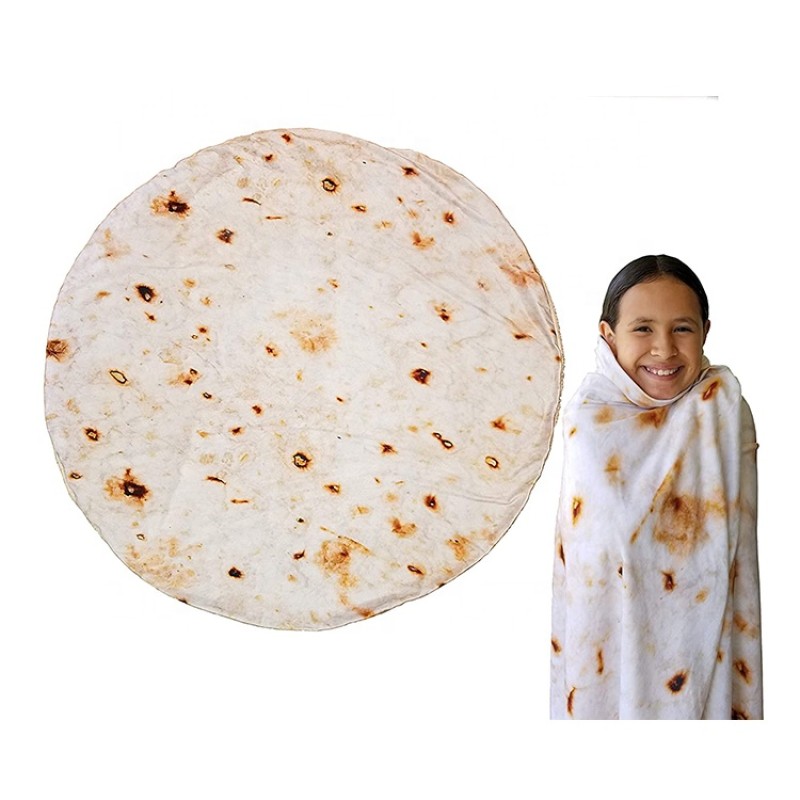 毯子厂家 - 真空包装墨西哥卷双面