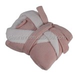 珊瑚绒浴袍厂家 - 中国工厂超柔软