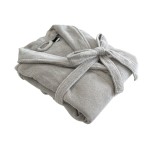 女士浴袍供应商 - 绒面长绒保暖长袍