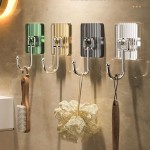 亚克力挂钩供应商 - 自粘无孔设计