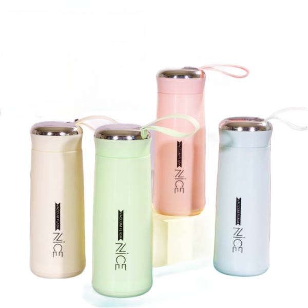 Glass Water Bottle Factory - Macaron Advertising Gift Design