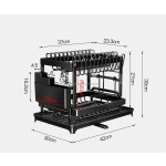 金属储物架供应商 - 排水槽碗架