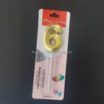 石蜡蜡烛生产厂家 - 可定制数字生日蛋糕蜡烛