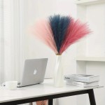 人造蒲草花束生产厂家 - 55厘米婚礼中心装饰