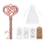 开瓶器礼品套装厂家 - 复古蝴蝶钥匙设计