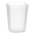 植物盆厂家 - 高缝方形透明