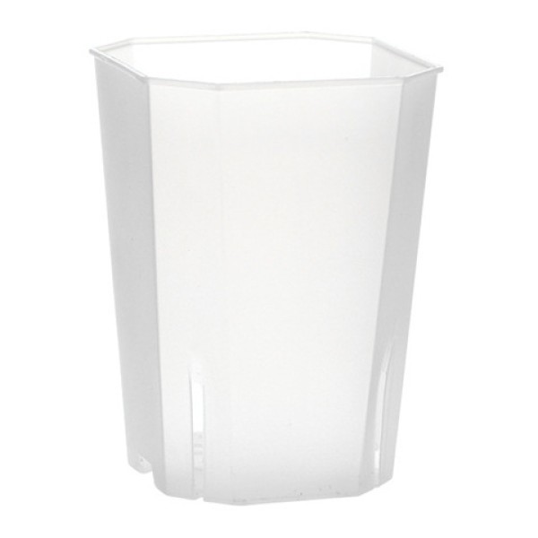 植物盆厂家 - 高缝方形透明