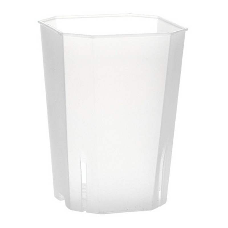 植物盆厂家 - 高缝方形透明