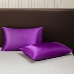 缎面枕套供应商 - 可逆20x30可拆套装