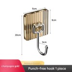 亚克力挂钩供应商 - 自粘无孔设计